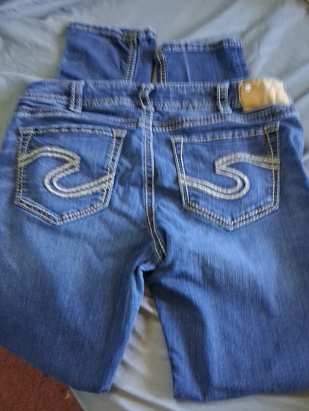 Silver Jeans Women's Skinny Jeans in Medium Blue